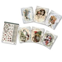 3D Christmas Card Kits - Nostalgic Christmas 2