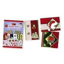 3D Christmas Cards Decoupage Book