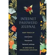 Internet Password Journal