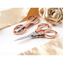 Rose Gold Folding Scissor 2-Pack