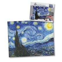 Paint Your Own Masterpiece Art Series - Starry Night