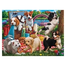 Puppies On A Picnic 500pc