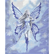 Snow Fairy Crystal Art