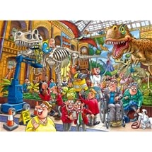 Wasgij Mystery 24 Blight at the Museum! 1000 pc Jigsaw Puzzle