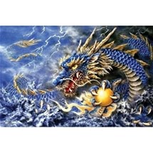 Flying Dragon Diamond Painting