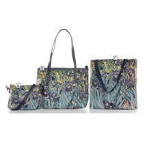 Irises Tapestry Bags