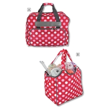 Red Polka Dot Carry Bags