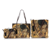 The Kiss Tapestry Bags