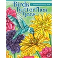Birds, Butterflies and Bees Colouring Book_67414_0