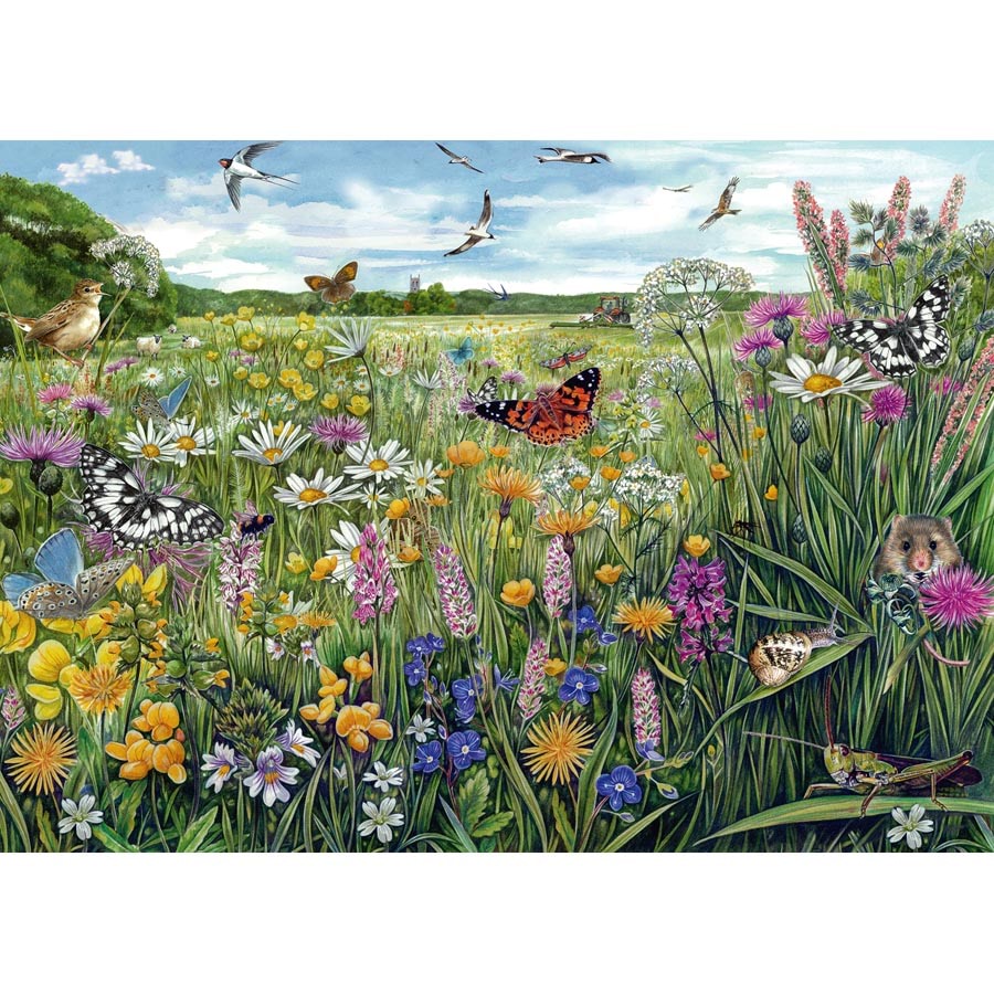 Regency 500 pc XL – Field Of Green Jigsaw Puzzle - The Fox Collection