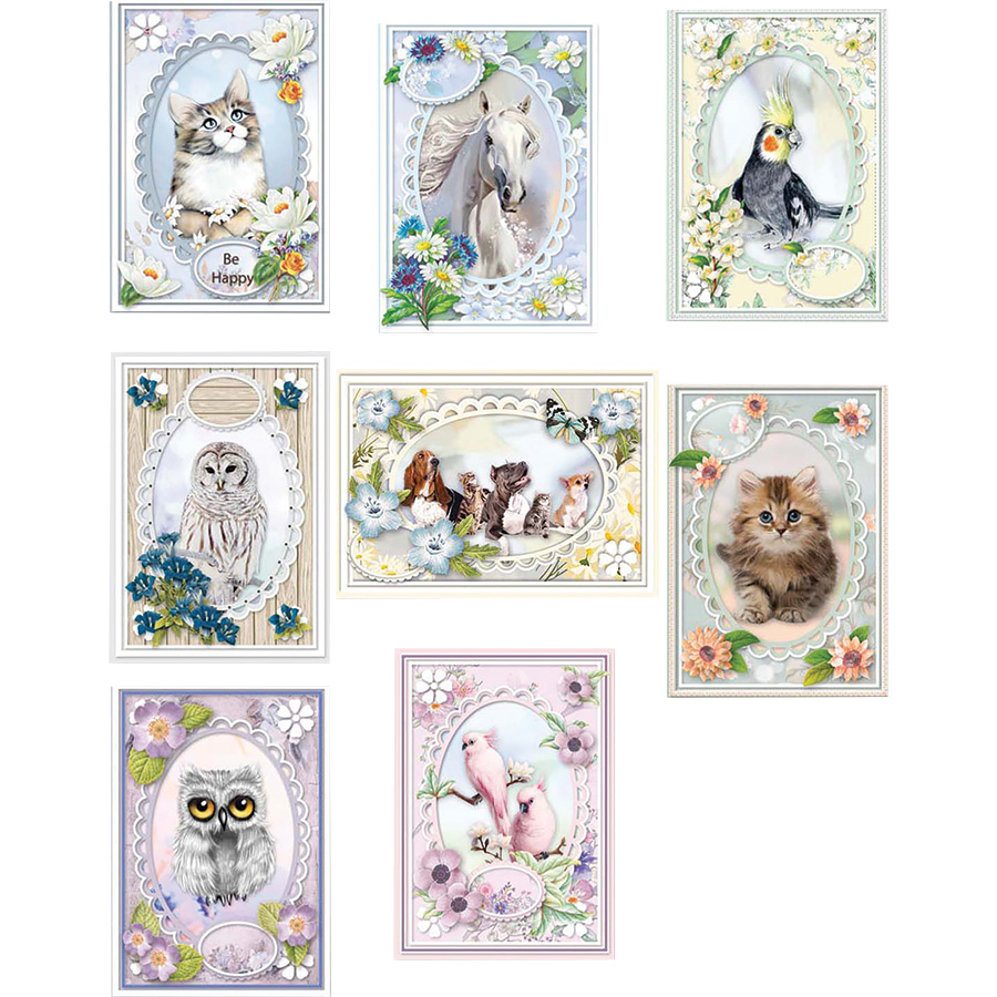 Animal 3D Cards - The Fox Collection