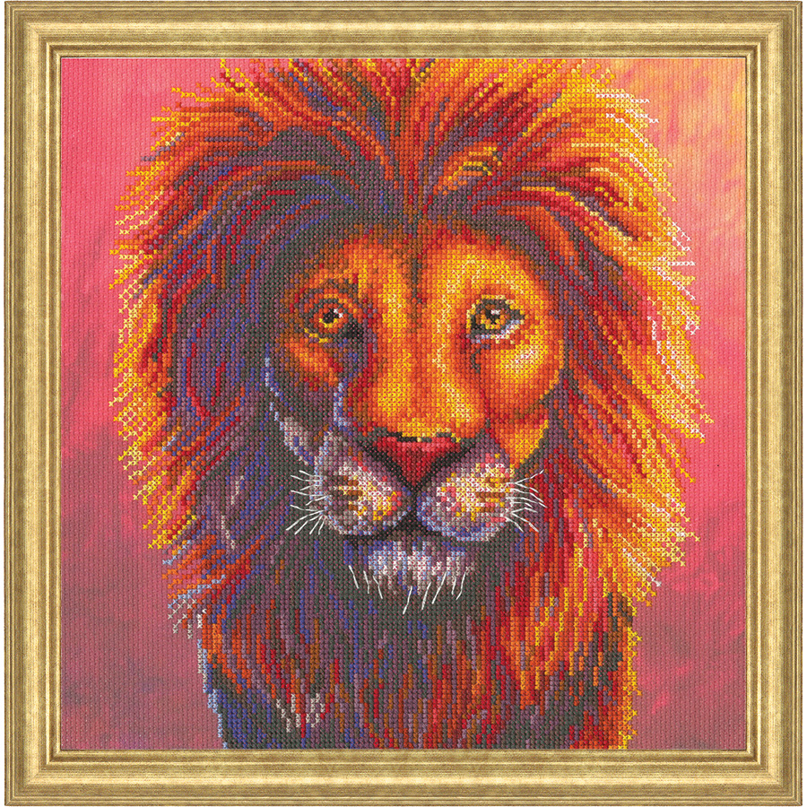 The King & Power Counted Cross Stitch Kit - The Fox Collection