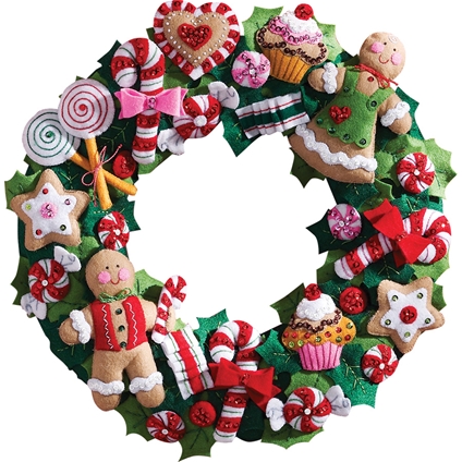 Cookies & Candy Wreath
