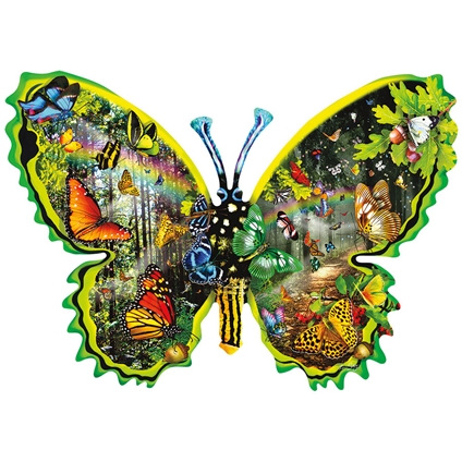 Butterfly Migration 1000 pc Shaped