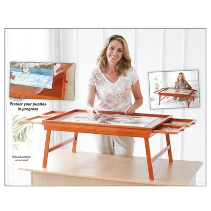 Puzzle Lounger with Sorting Trays