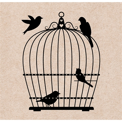 Clear Stamps Birdcage - The Fox Collection